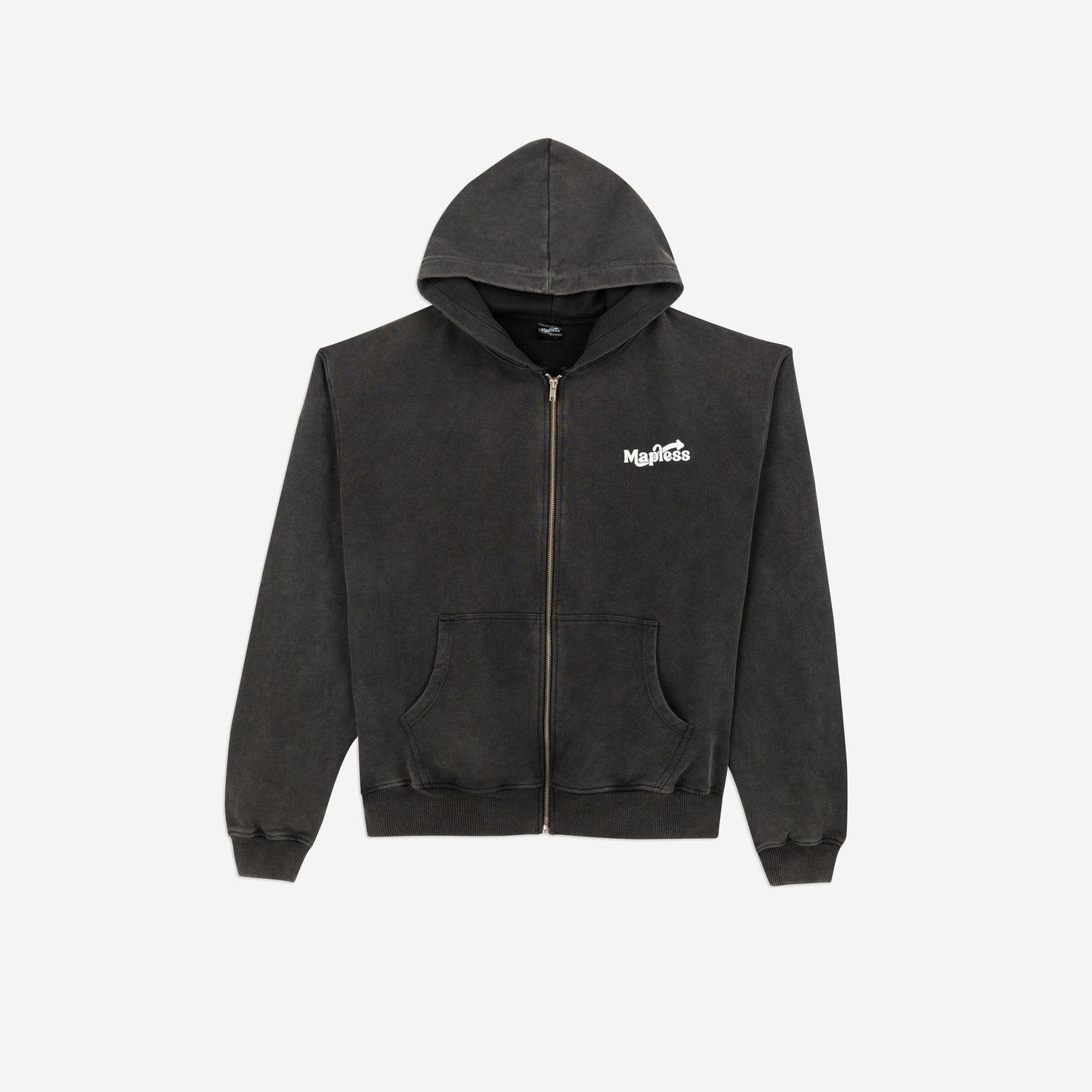Faded Zip-up Hoodie